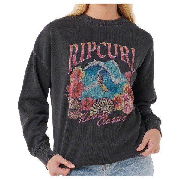 

Женский классический свитер Hawaii Heritage Crew Rip Curl, черный