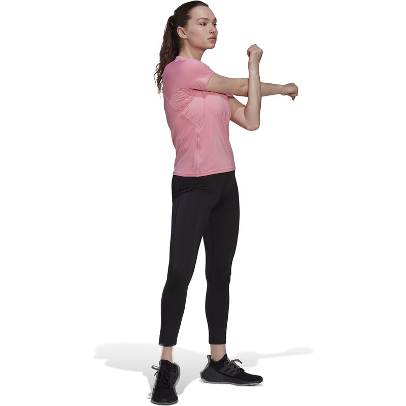 Rn fast pb tee Adidas, цвет blipnk — фото 4