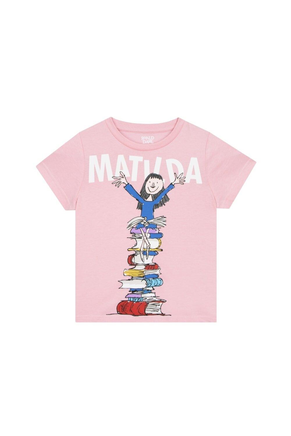 

Футболка Матильда Roald Dahl, розовый