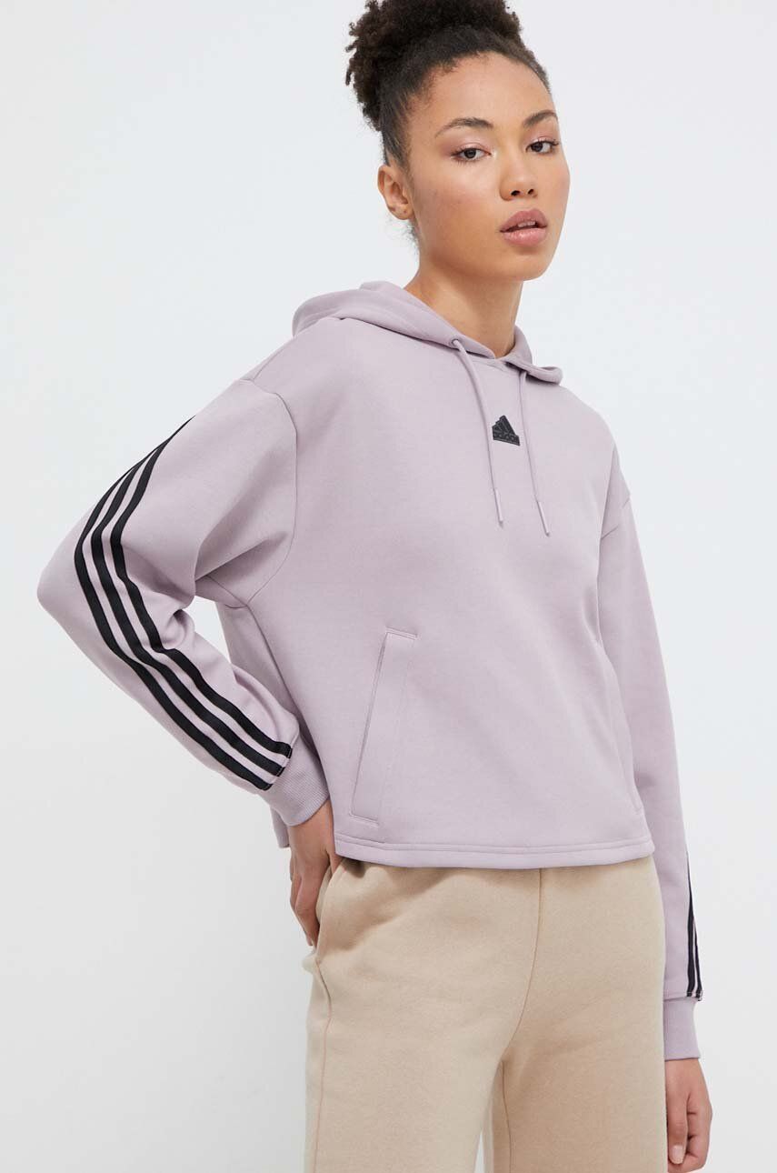 

Толстовка adidas, фиолетовый