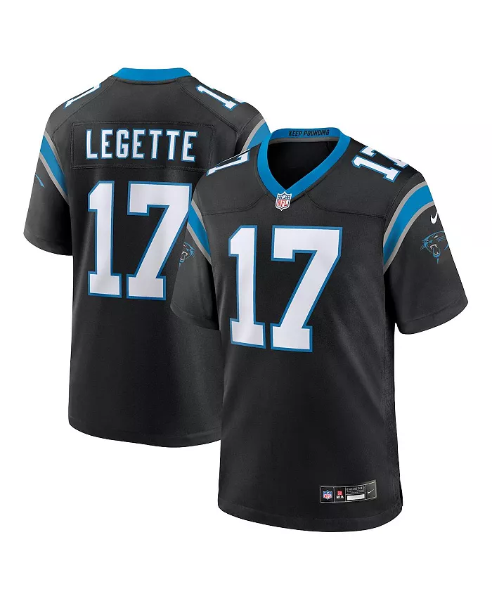 

Мужская футболка Xavier Legette Black Carolina Panthers — джерси игрока, выбранного в первом раунде драфта НФЛ 2024 Nike