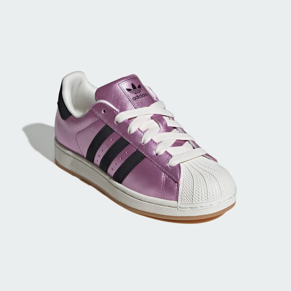 Кроссовки Adidas Superstar II Shoes, цвет Preloved Purple/Core Black/Off White — фото 4