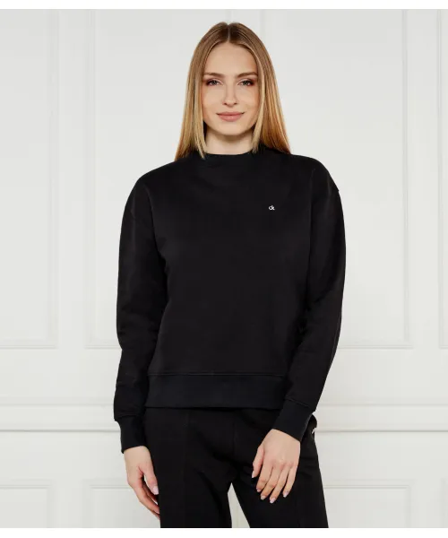 

Махровая толстовка Regular fit Calvin Klein, черный