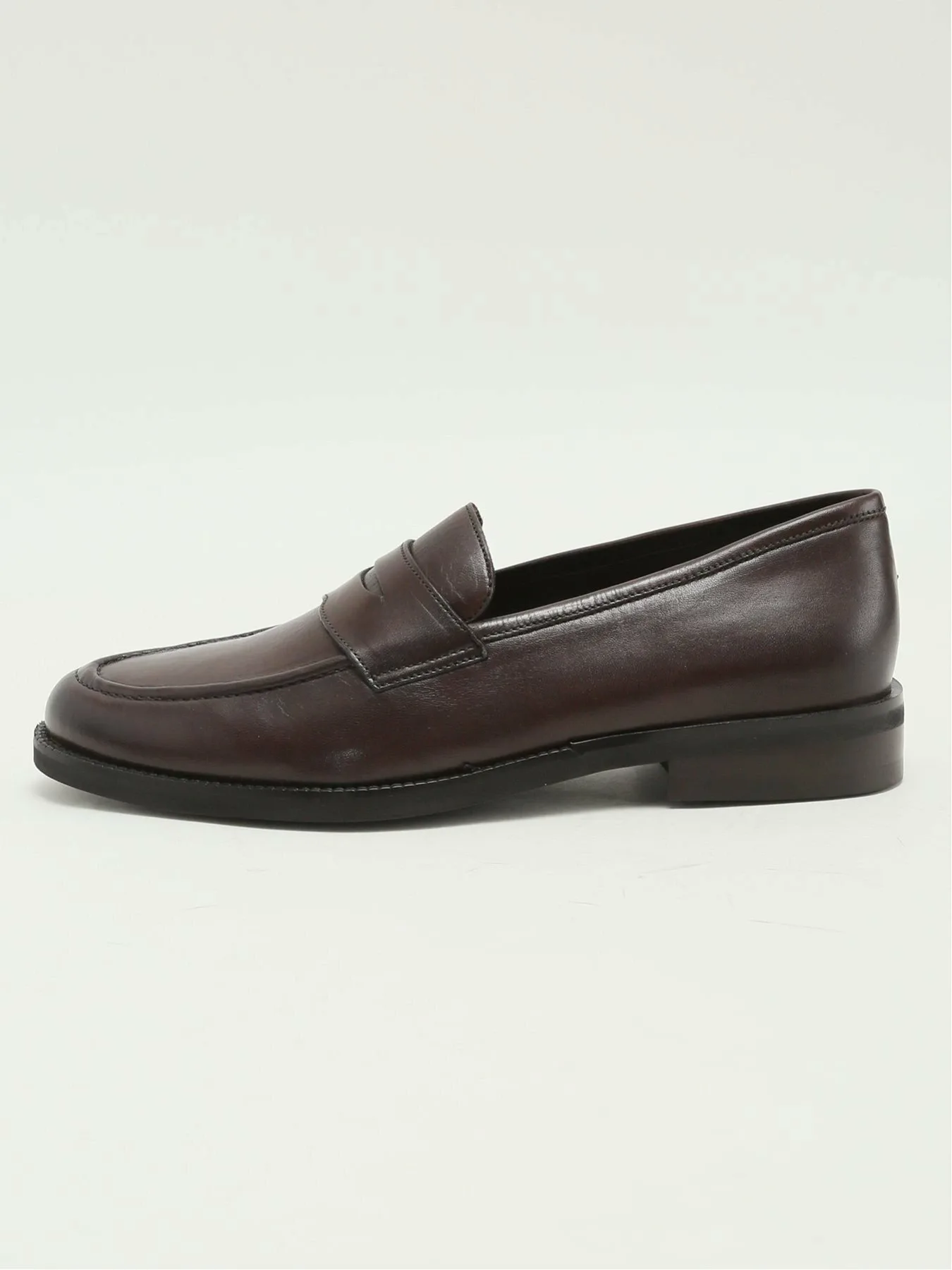 Лоферы с монеткой Taka-Q, 35 Dark Brown — фото 2