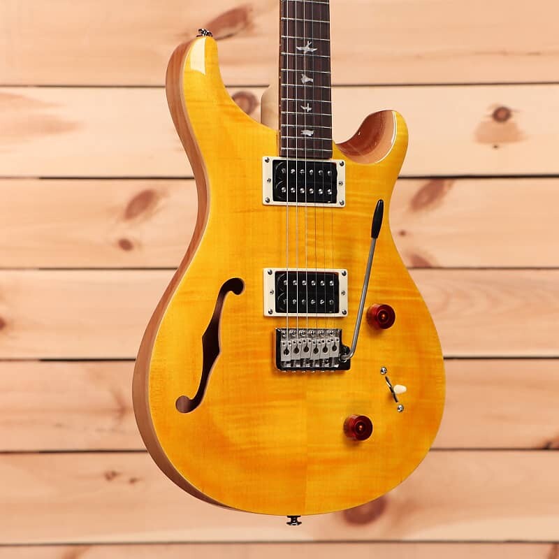 

Электрогитара Paul Reed Smith SE Custom 22 Semi-Hollow - Santana Yellow - CTIE098029