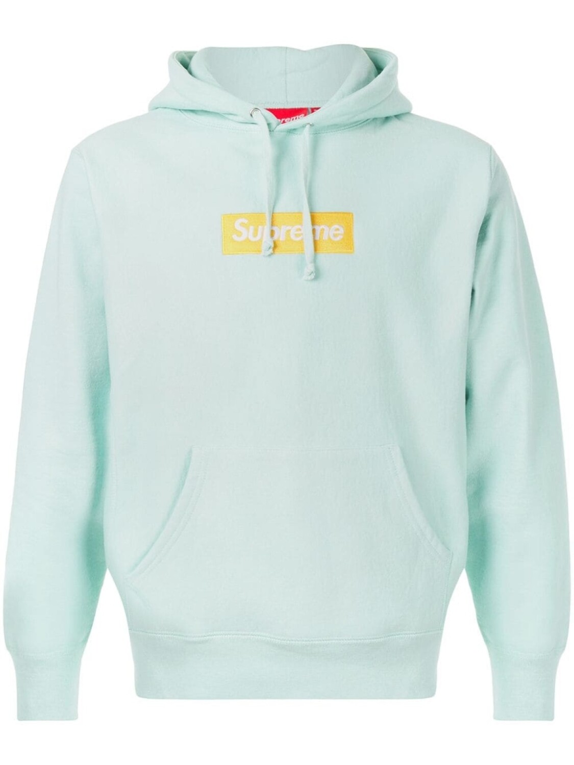 

Supreme толстовка с капюшоном и логотипом, синий