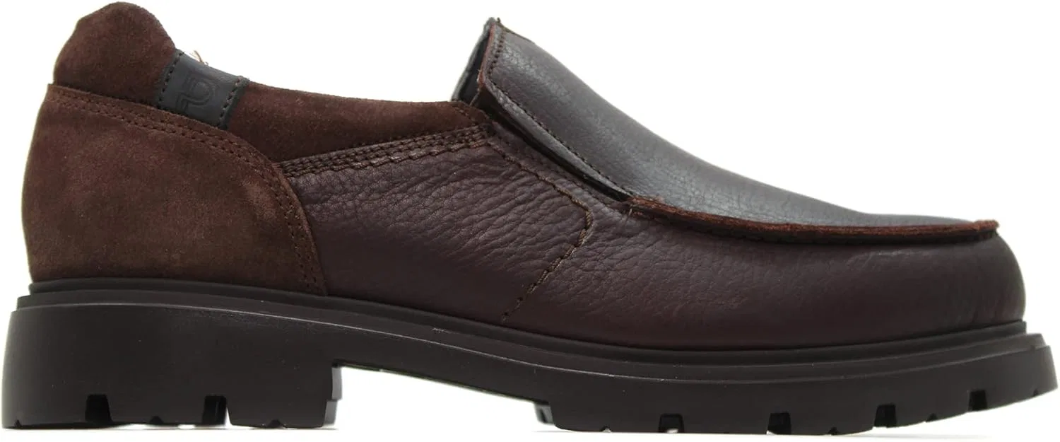 PITILLOS - 4760 Braun - Мужские кожаные туфли, без шнурков, резиновая подошва, Brown