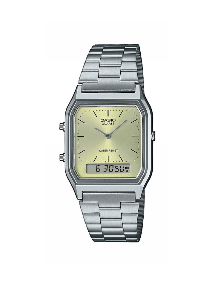 

Наручные часы унисекс из нержавеющей стали, 30 мм Casio