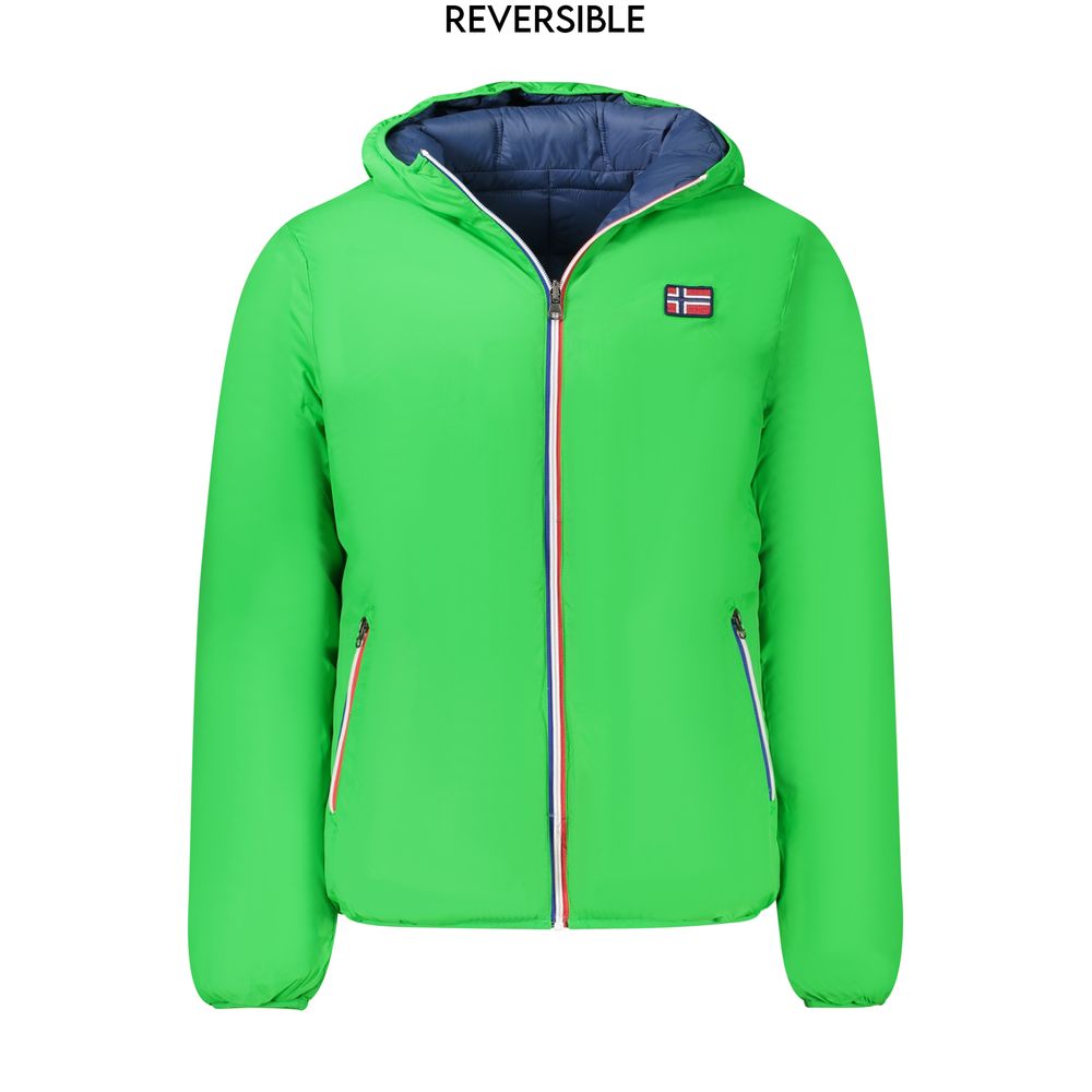 

Мужская куртка из зеленого полиамида Geographical Norway