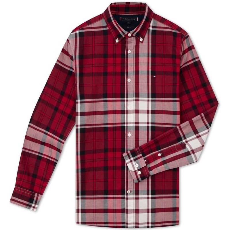 

Рубашка-пальто мужская Tommy Hilfiger, красный