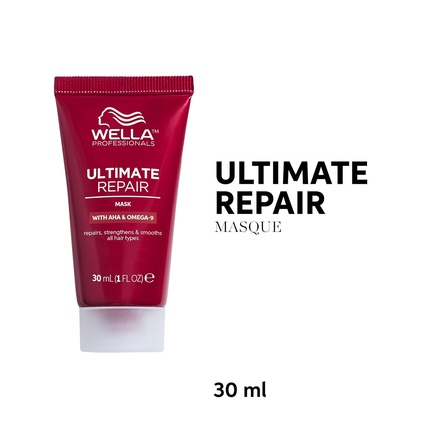 Профессиональная восстанавливающая маска Ultimate Repair Mask 30 мл Wella — фото 2