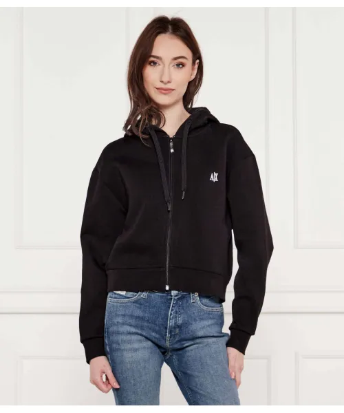 

Толстовка Regular fit Armani Exchange, черный