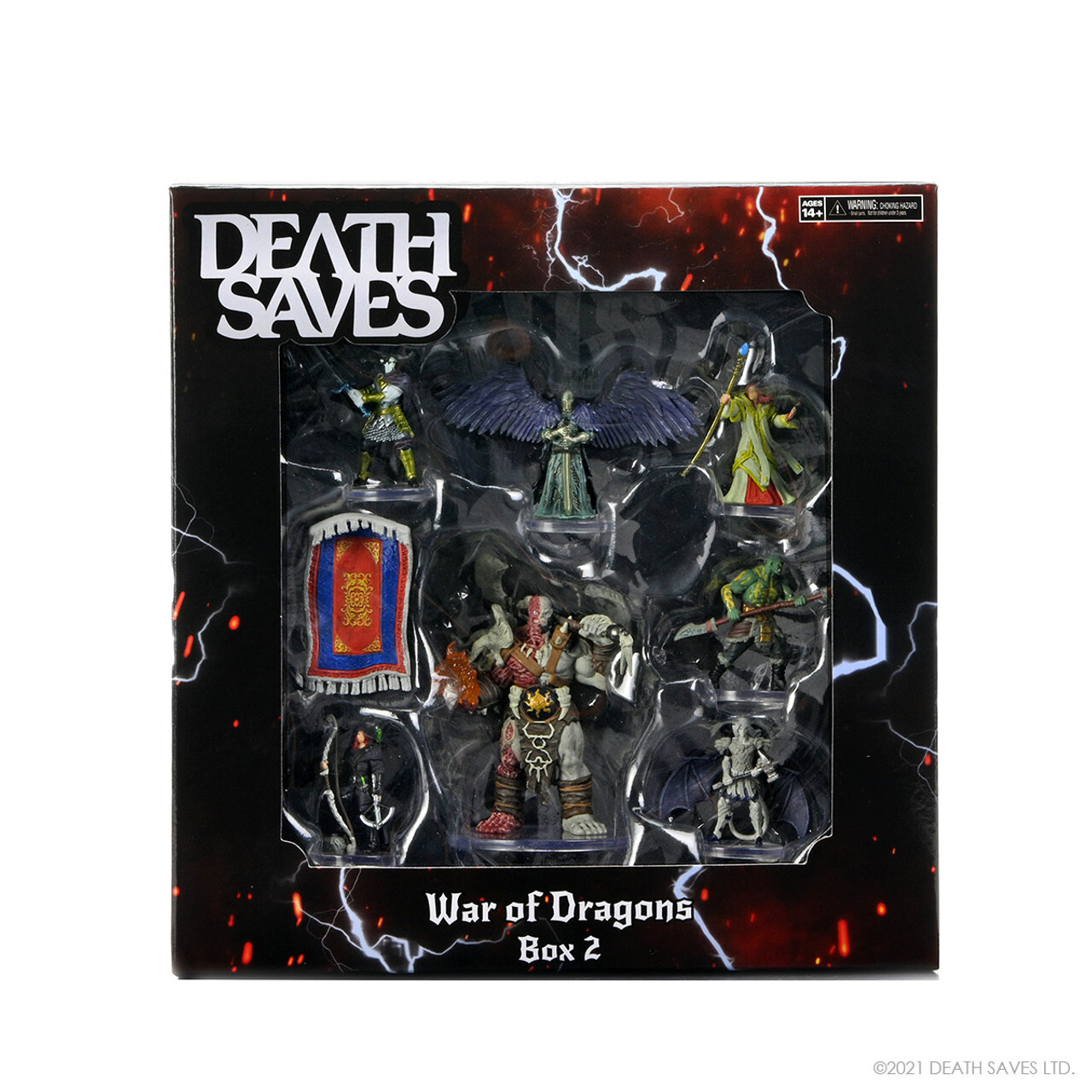 

Миниатюра Dungeon & Dragons Miniatures: Death Saves - War of the Dragon - Box Set 2