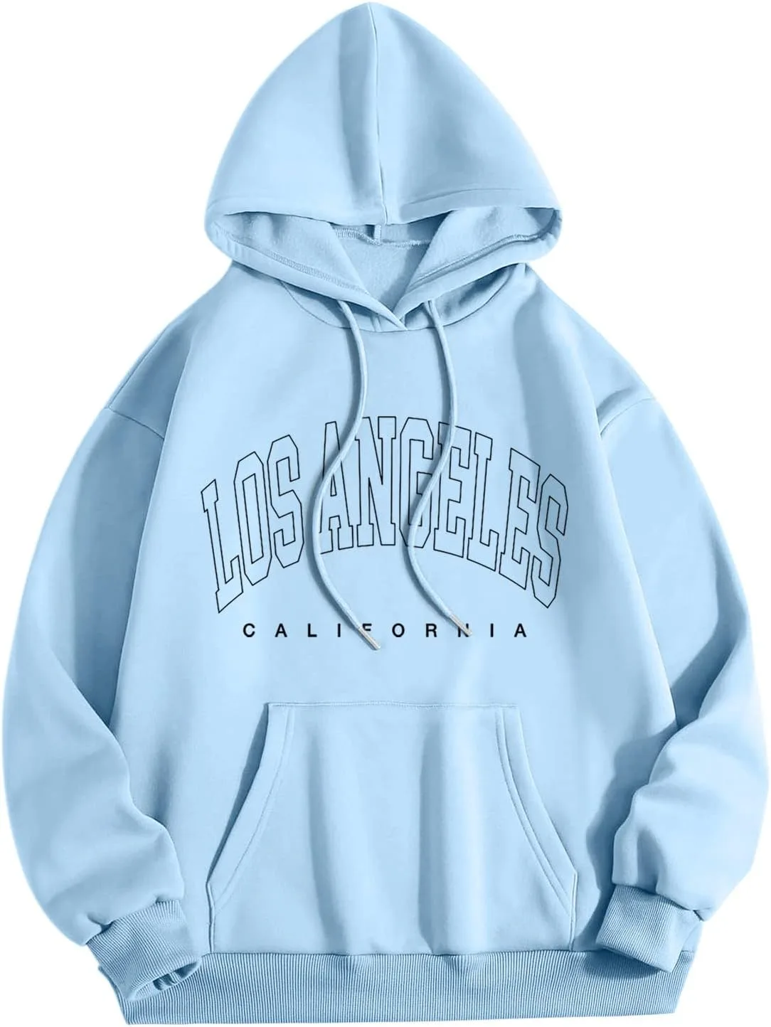 

Винтажный худи Los Angeles для мужчин с принтом Backwoods