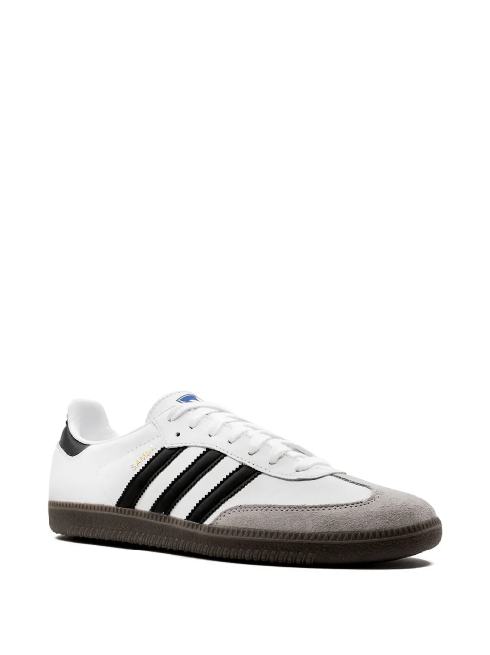Кроссовки Samba OG White/Black Adidas, белый — фото 2