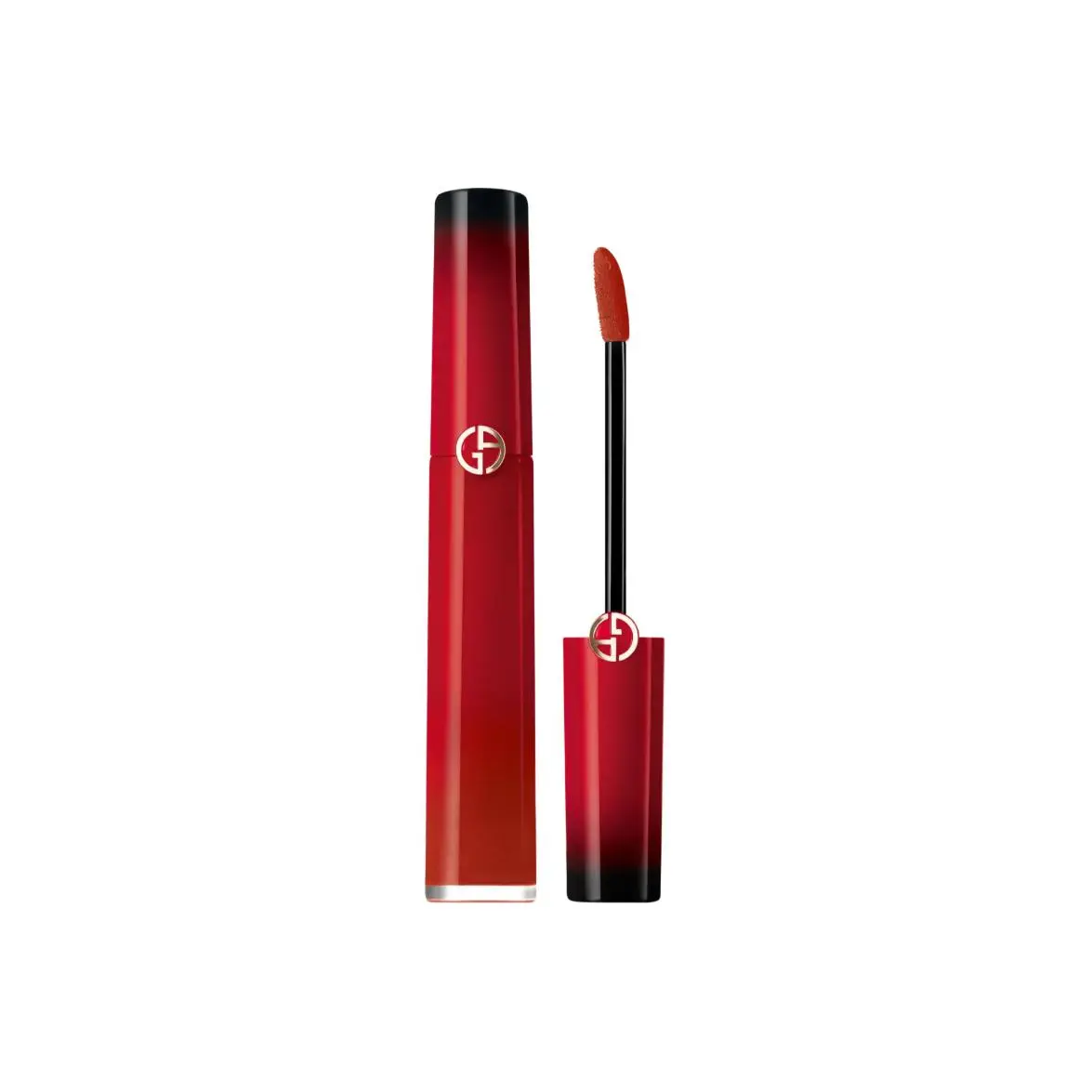 GIORGIO ARMANI AMANI PASSION красный тюбик блеск для губ велюр легко растушевывается тон