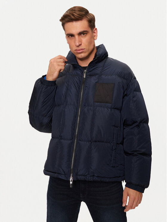 

Пуховик стандартного кроя 6DZB21 ZN4XZ 1510 Armani Exchange, синий