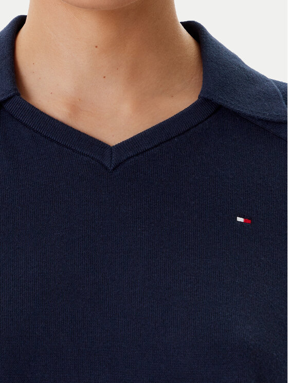 Рубашка поло стандартный крой WW0WW45694 Tommy Hilfiger, экрю — фото 4