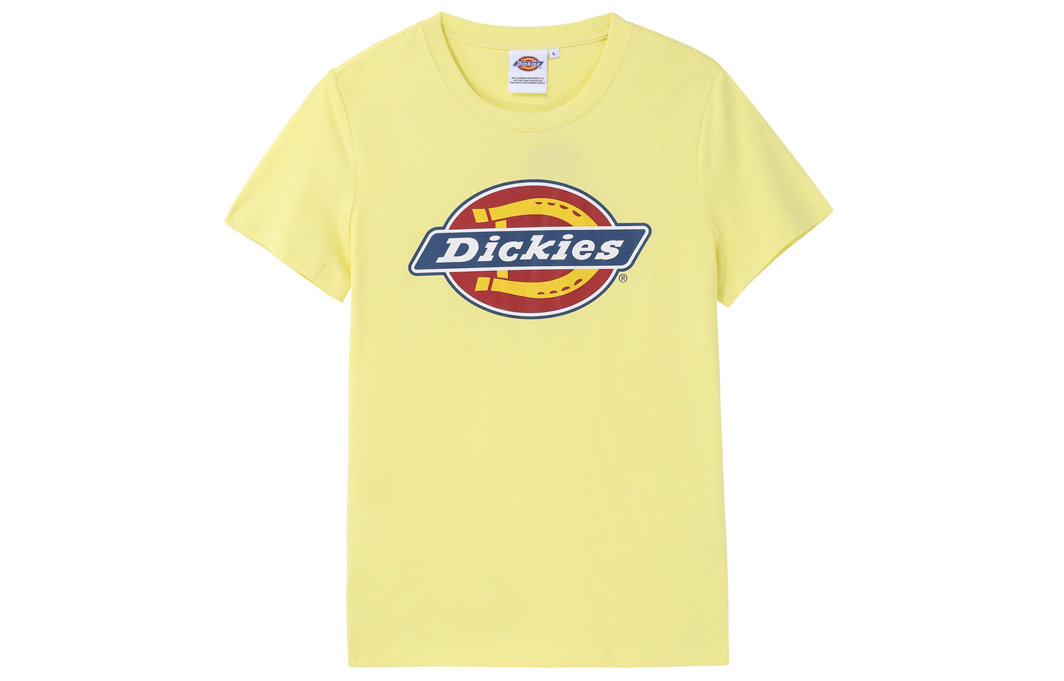 

Dickies Футболка женская лимонно-желтая, Желтый, Dickies Футболка женская лимонно-желтая