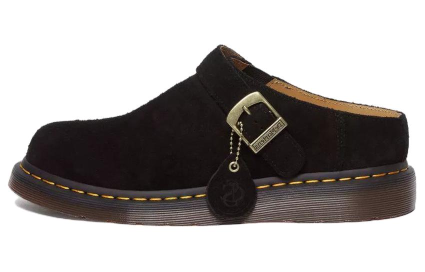 Dr.Martens Замшевые мюли Dr. Martens Isham Desert Oasis, черные