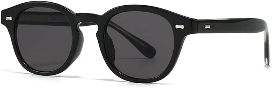 

Круглые солнцезащитные очки в стиле панк с градиентными линзами UV400 для занятий спортом, бега и активного отдыха на открытом воздухе UYPTK, C1 Black Black