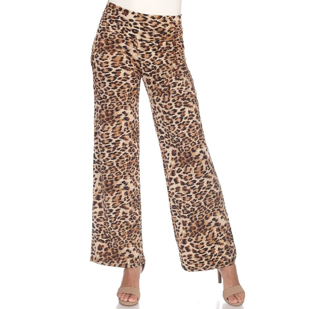 

Женские широкие брюки-палаццо с принтом гепарда WM Fashion, цвет Brown Cheetah