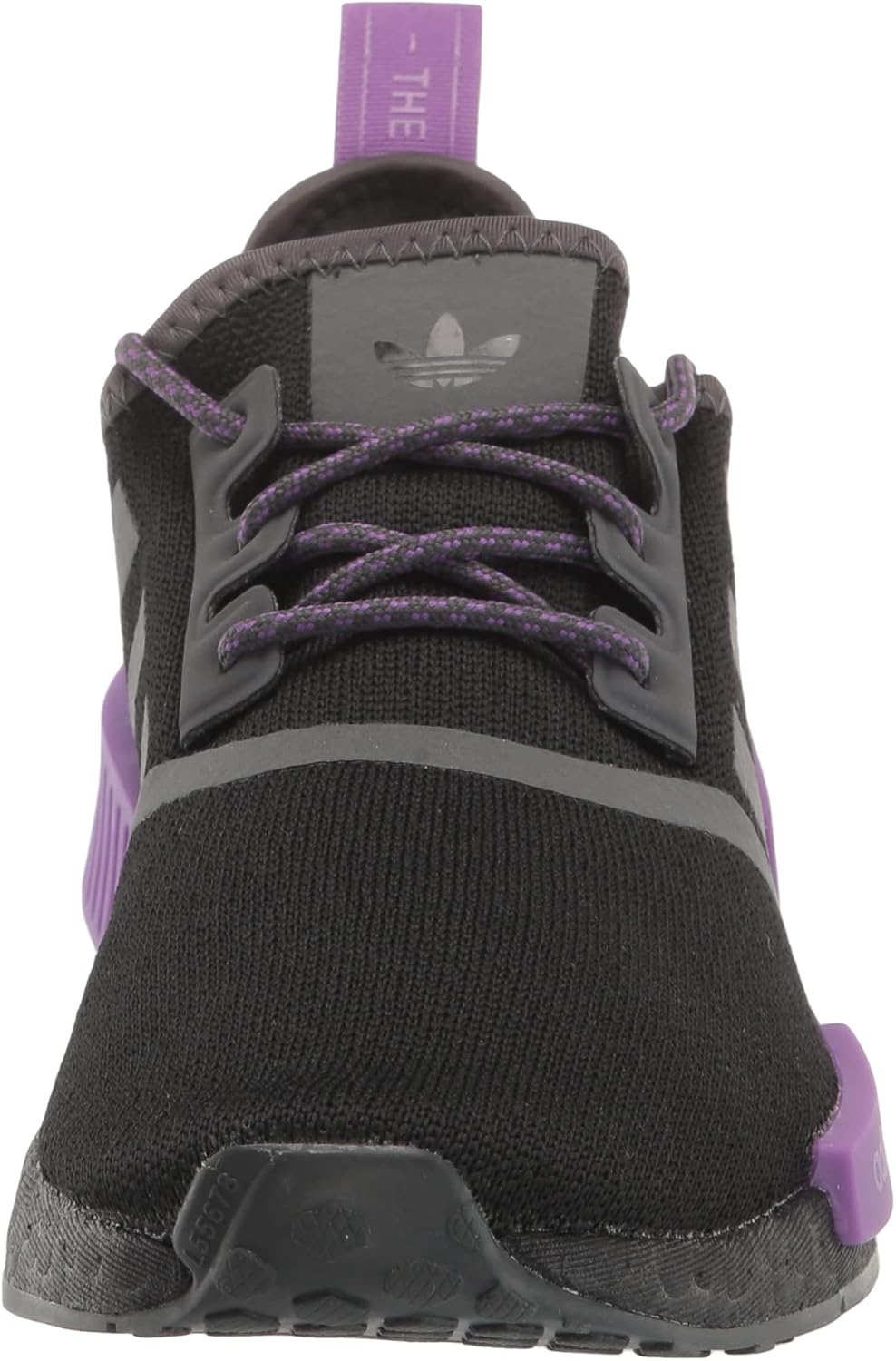 Кроссовки adidas Originals NMDr1 для детей и унисекс, черный/серый — фото 2