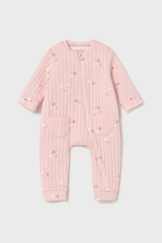 

Детский комбинезон-пижама Mayoral Newborn, розовый