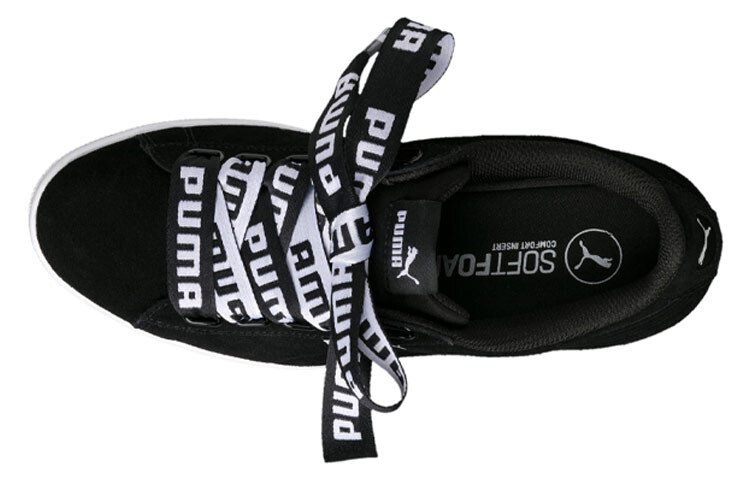 Кроссовки PUMA Vikky Ribbon Bold Casual Shoes Black Women's — фото 4