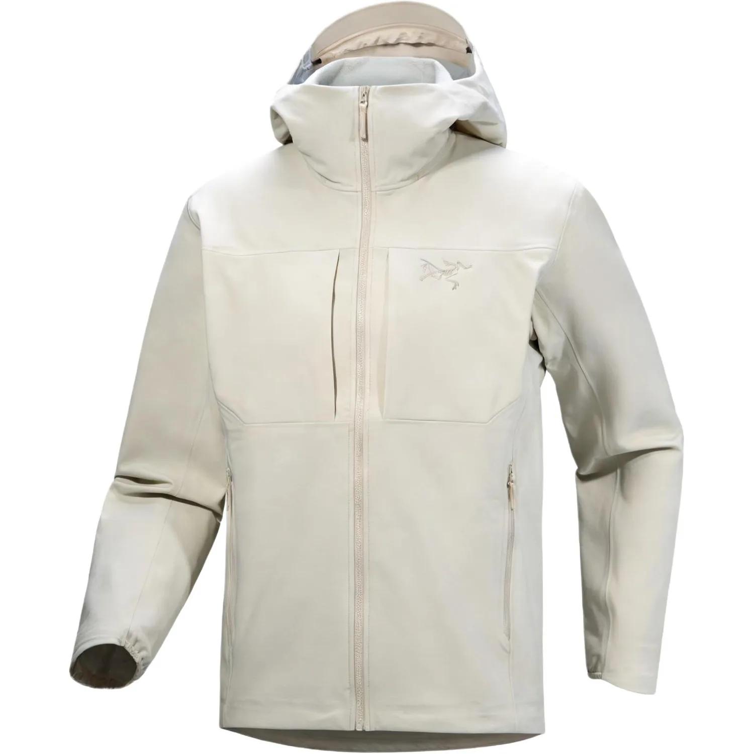 Куртка с капюшоном Gamma Arcteryx, Driftwood White/Sea Salt