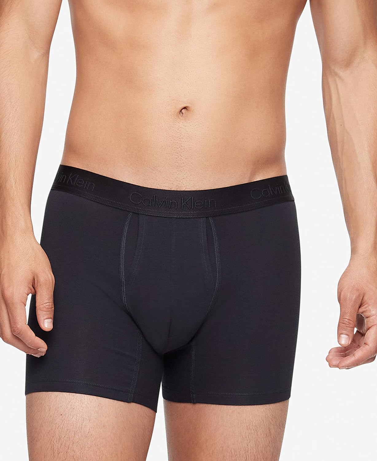 Комплект из 3 трусов-боксеров Calvin Klein Men's Standards, 3 Black Beauty — фото 2