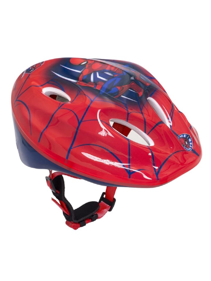 

Spiderman Детский шлем - идеальная защита головы для юных велосипедистов (52-56 см), красный