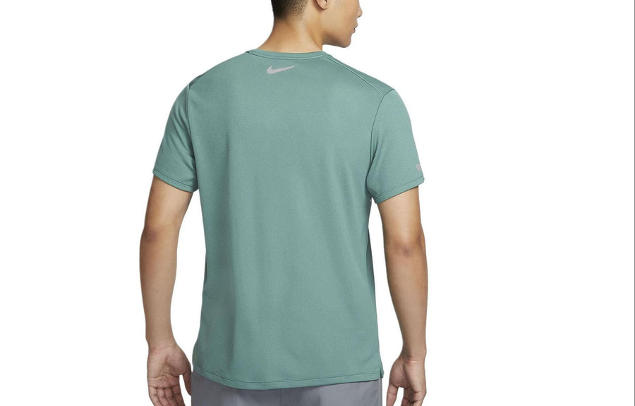 Футболка Nike Miler Flash Dri-FIT UV Running T-shirt Asia Sizing 'Bicoastal', синий — фото 2
