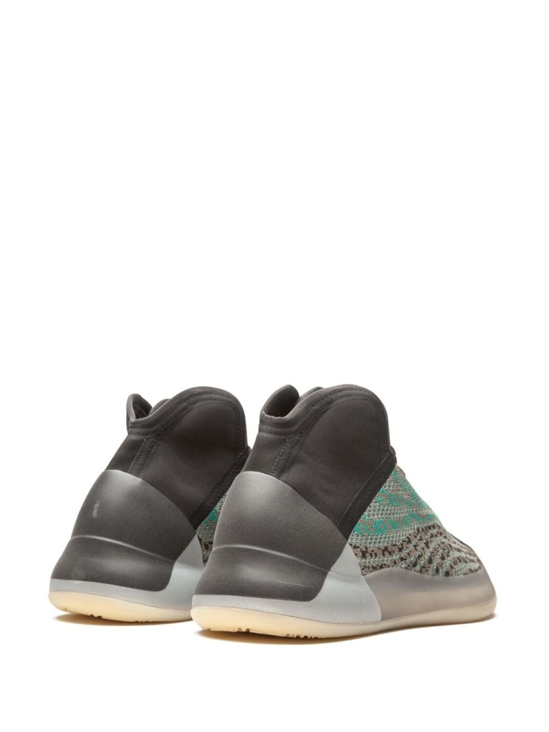 Adidas кроссовки YEEZY QNTM Teal Blue, серый — фото 3