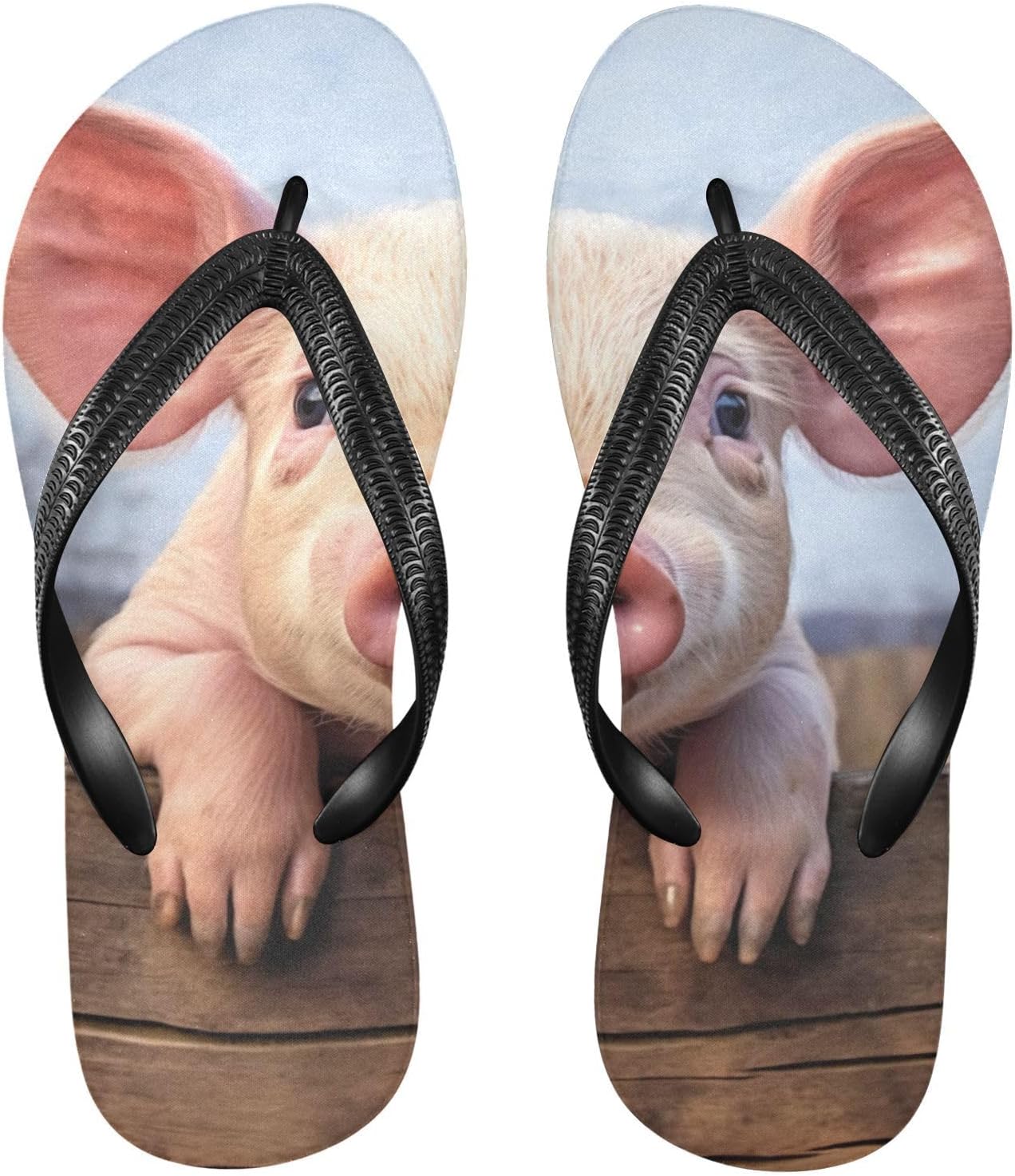 

Сандалии STAYTOP с милым белым поросенком, мужские и женские, пляжные сандалии, тапочки для душа