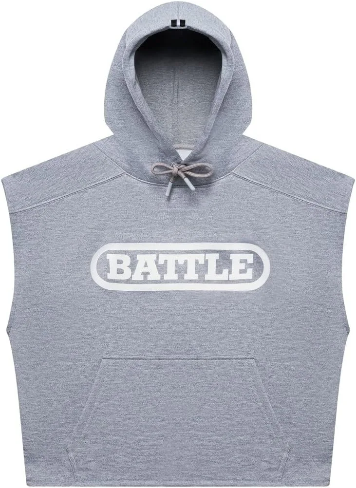 

Безрукавный худи Battle Sports Classics укороченной длины из флиса