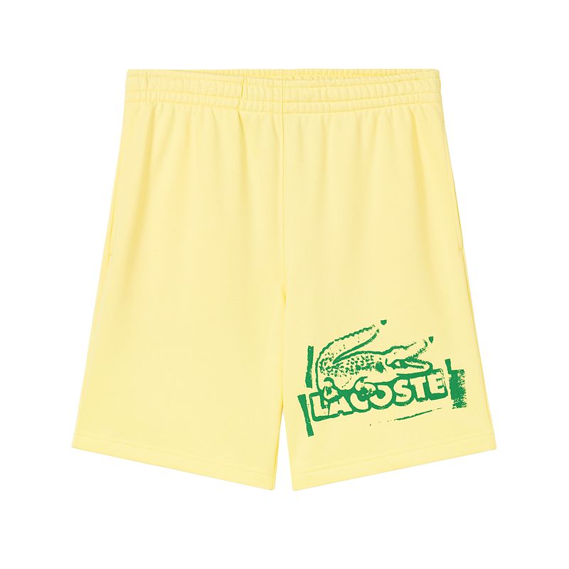 

Повседневные шорты мужские LACOSTE, ярко-желтый