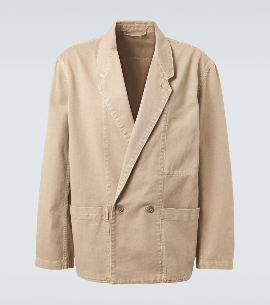 

Свободный джинсовый пиджак Lemaire, Natural Beige