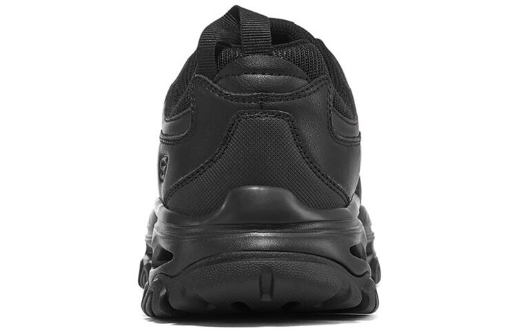 Кроссовки мужские толстые низкие черные Skechers — фото 4