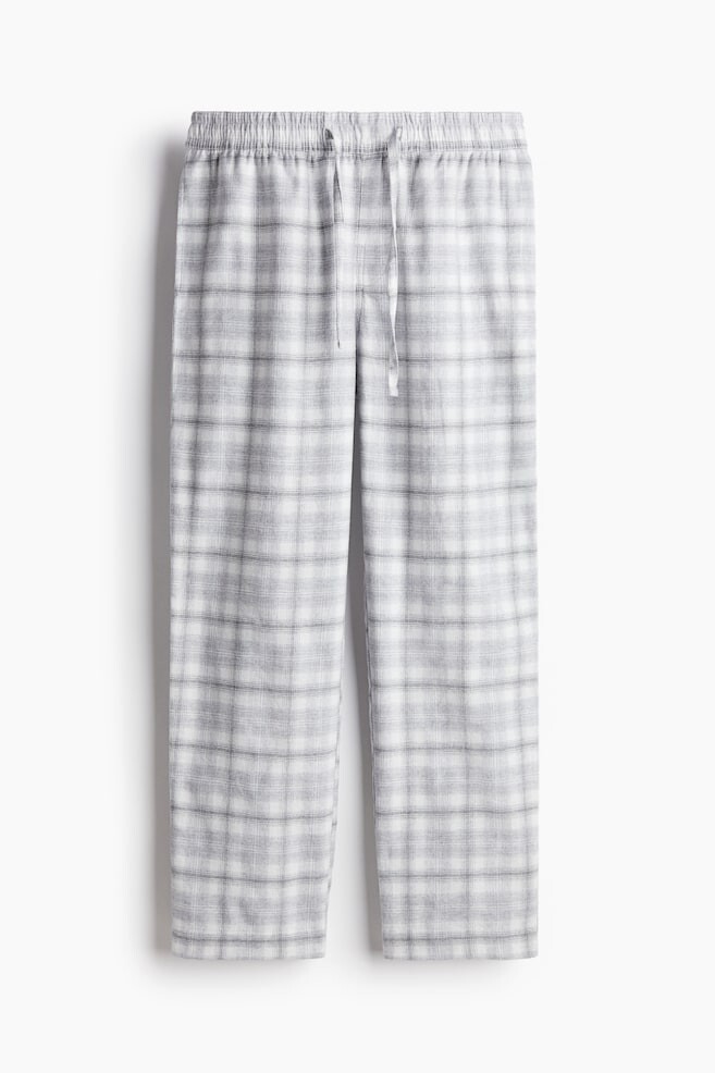 

Фланелевая пижама H&M, серый