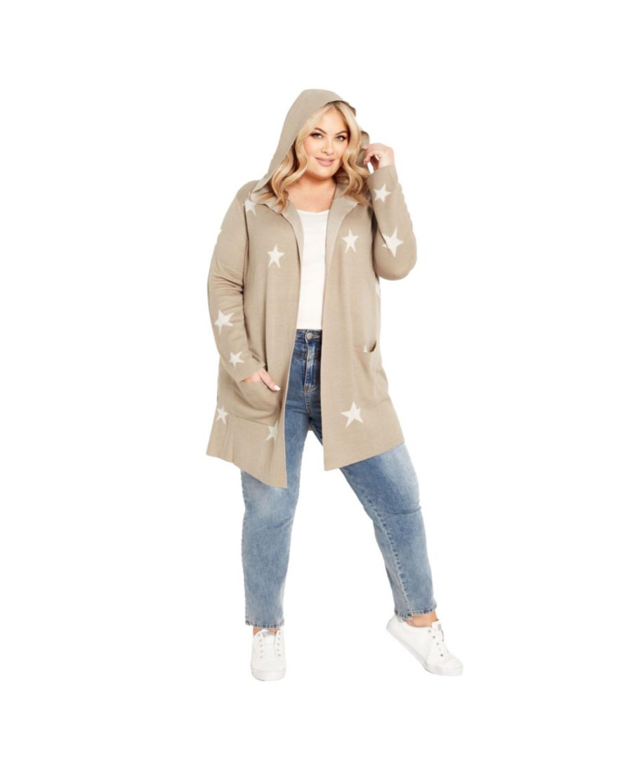 

Женский кардиган Stardust AVENUE, Oatmeal