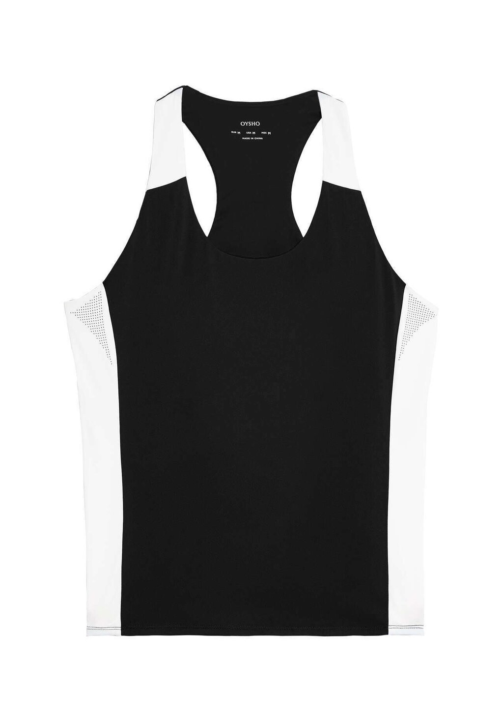 

Топ SLEEVELESS BLOCK OYSHO, черный