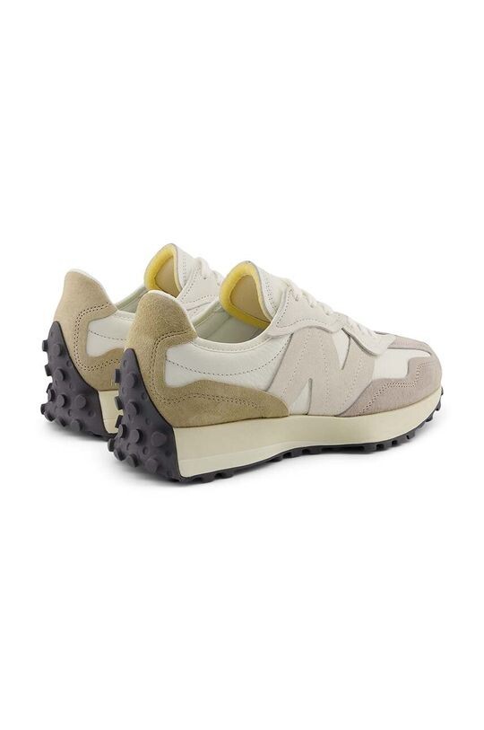 Кожаные кроссовки New Balance, бежевый — фото 3