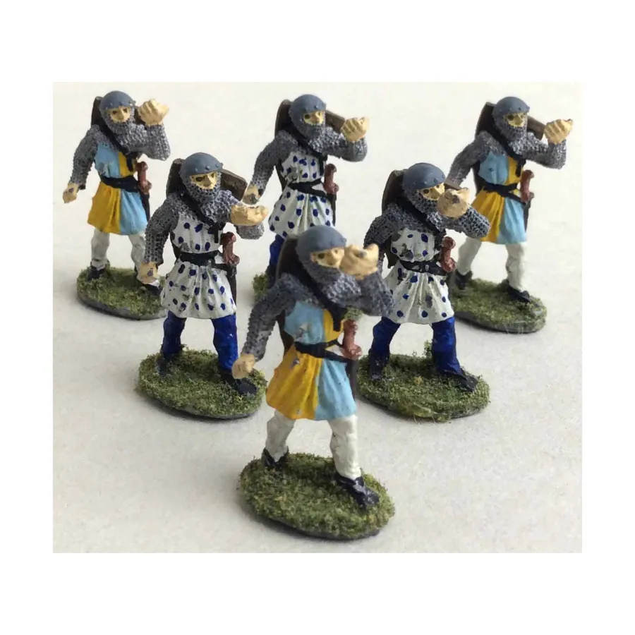 

Коллекция французских солдат №1, Historicals - 1200 A.D. - Loose Miniatures (25mm)