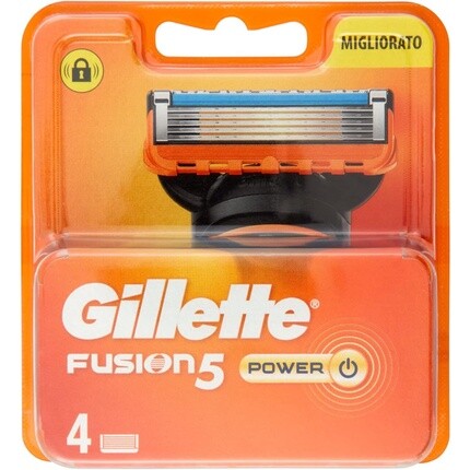 

Сменные лезвия для бритвы Fusion5 Power с антифрикционными лезвиями, Gillette