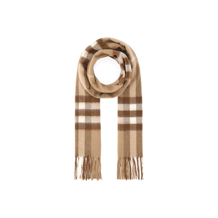 

Burberry Классический клетчатый шарф, Brown Multicolor