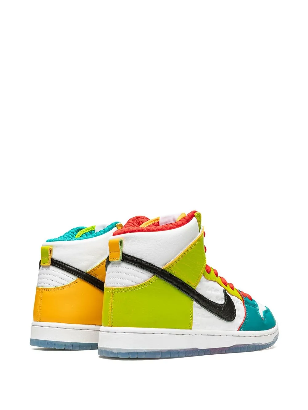 Кроссовки SB Dunk High Pro из коллаборации с FroSkate Nike, зеленый — фото 3
