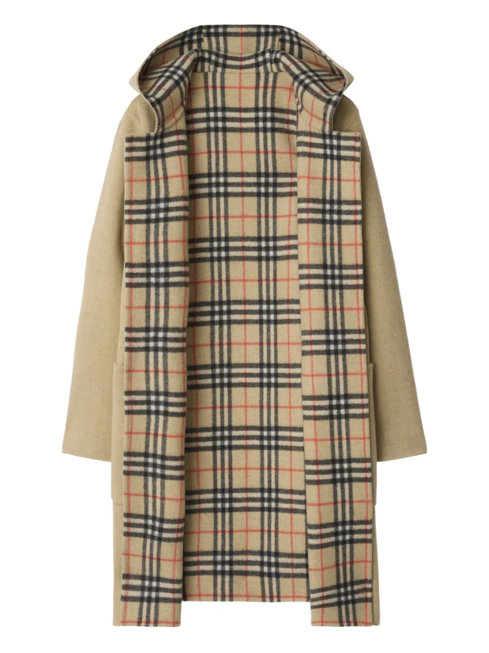 Пальто Burberry, женское, нейтральный, коричневый — фото 2