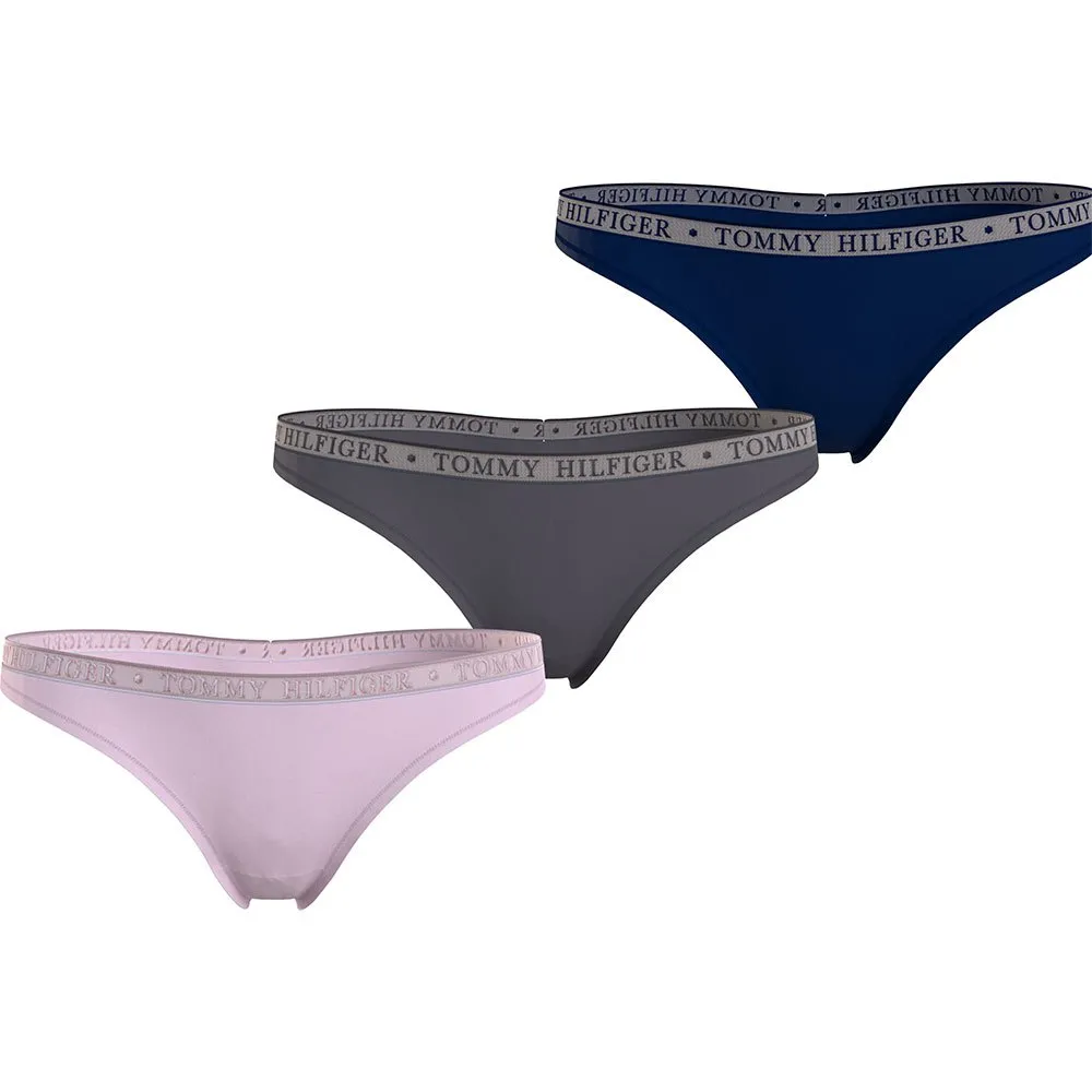 

Стринги Tommy Hilfiger Logo Lace 3 units, разноцветный