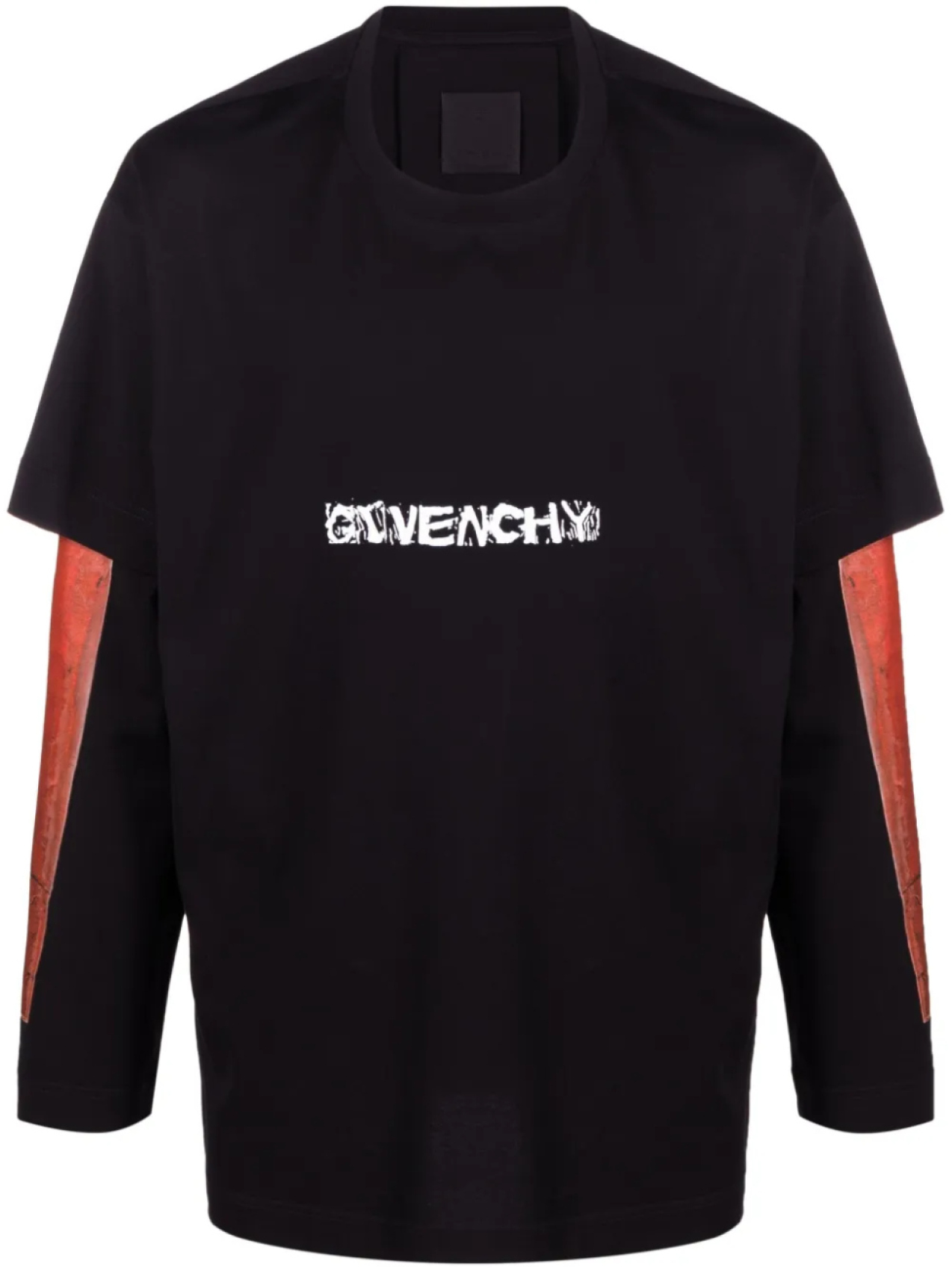

Givenchy футболка с графичным принтом из коллаборации с Josh Smith, черный